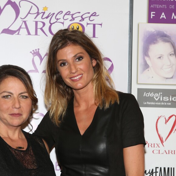 Exclusif - Muriel Hattab et Caroline Ithurbide - Dîner de gala au profit de l'association "Princesse Margot", dont Muriel Hattab est la présidente et qui a été créée après le décès de sa fille, au Pavillon Royal à Paris. Le 14 Novembre 2016. © Denis Guignebourg / BestImage