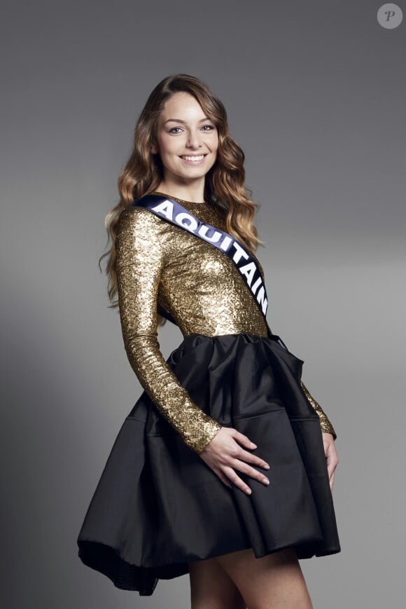 Miss Aquitaine 2016 : Axelle Bonnemaison.