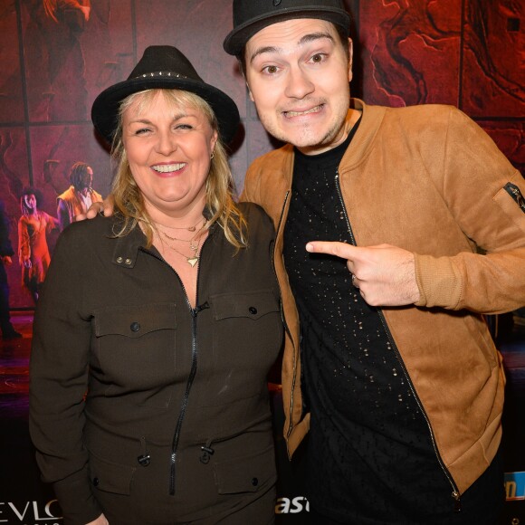 Valérie Damidot et Jeff Panacloc bien complices à la générale de la comédie musicale Notre-Dame de Paris au Palais des Congrès à Paris, le 24 novembre 2016. © Guirec Coadic/Bestimage