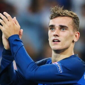 Antoine Griezmann lors de la demi-finale de l'Euro 2016 "France - Allemagne" au stade Vélodrome à Marseille, le 7 juillet 2016.