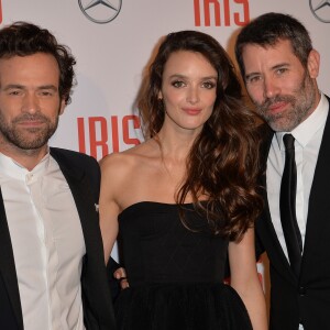 Romain Duris, Charlotte Le Bon (habillée en Dior) et Jalil Lespert - Avant-première du film "Iris" au cinéma Gaumont Champs-Elysées à Paris, le 14 novembre 2016. © Veeren/Bestimage