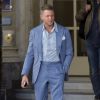 Lapo Elkann à la sortie de l'hôtel Palace à Madrid, Espgne, le 26 octobre 2016.