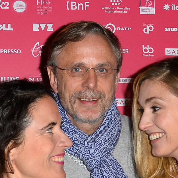 Mazarine Pingeot, Christophe Rossignon et Julie Gayet - Soirée d'ouverture de la 12ème édition du Festival "Paris Courts Devants" au MK2 Bibliothèque à Paris le 29 novembre 2016. © Coadic Guirec/Bestimage