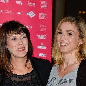 Serena Reinaldi et Julie Gayet - Soirée d'ouverture de la 12ème édition du Festival "Paris Courts Devants" au MK2 Bibliothèque à Paris le 29 novembre 2016. © Coadic Guirec/Bestimage