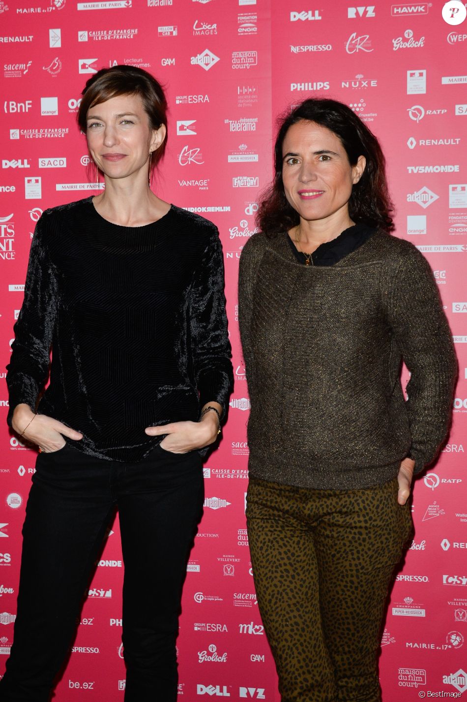 Emilie Caen Et Mazarine Pingeot Soirée Douverture De La 12ème édition Du Festival Paris 