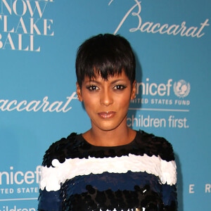 Tamron Hall à la 12ème soirée annuelle caritative UNICEF Snowflake Ball à New York, le 29 novembre 2016 © Sonia Moskowitz/Globe Photos via Zuma/Bestimage