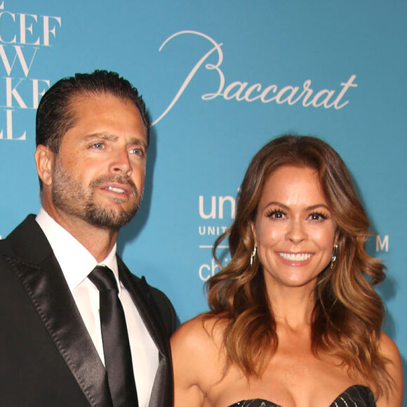 David Charvet et sa femme Brooke Burke Charvet à la 12ème soirée annuelle caritative UNICEF Snowflake Ball à New York, le 29 novembre 2016 © Sonia Moskowitz/Globe Photos via Zuma/Bestimage