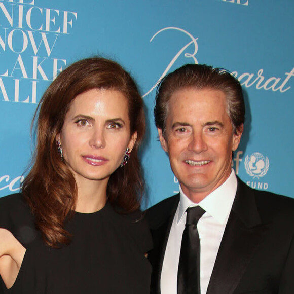 Kyle MacLachlan et sa femme Desiree Gruber à la 12ème soirée annuelle caritative UNICEF Snowflake Ball à New York, le 29 novembre 2016 © Sonia Moskowitz/Globe Photos via Zuma/Bestimage