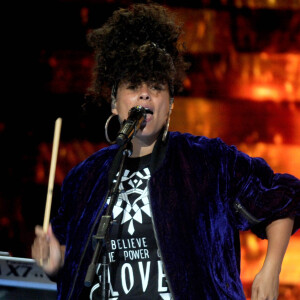 Alicia Keys à la convention nationale du Parti démocrate à Philadelphie, le 26 juillet 2016.
