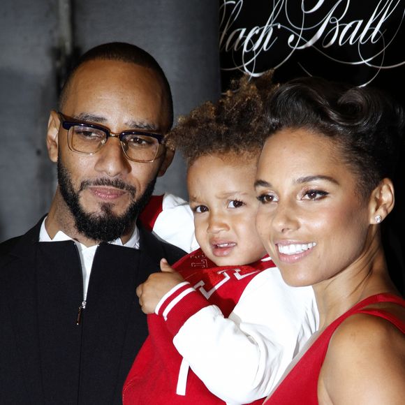 Swizz Beatz, Egypt et Alicia Keys assistent à la 10ème édition du "Keep A Child Alive Black Ball"  à New York le 7 novembre 2013.