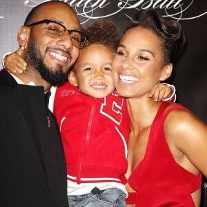 Swizz Beatz, Egypt et Alicia Keys assistent à la 10ème édition du "Keep A Child Alive Black Ball"  à New York le 7 novembre 2013.