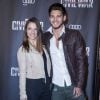 Rayane Bensetti et sa compagne Denitsa Ikonomova - Avant-première du film "Captain America : Civil War" au Grand Rex à Paris, le 18 avril 2016. © Olivier Borde/Bestimage ris
