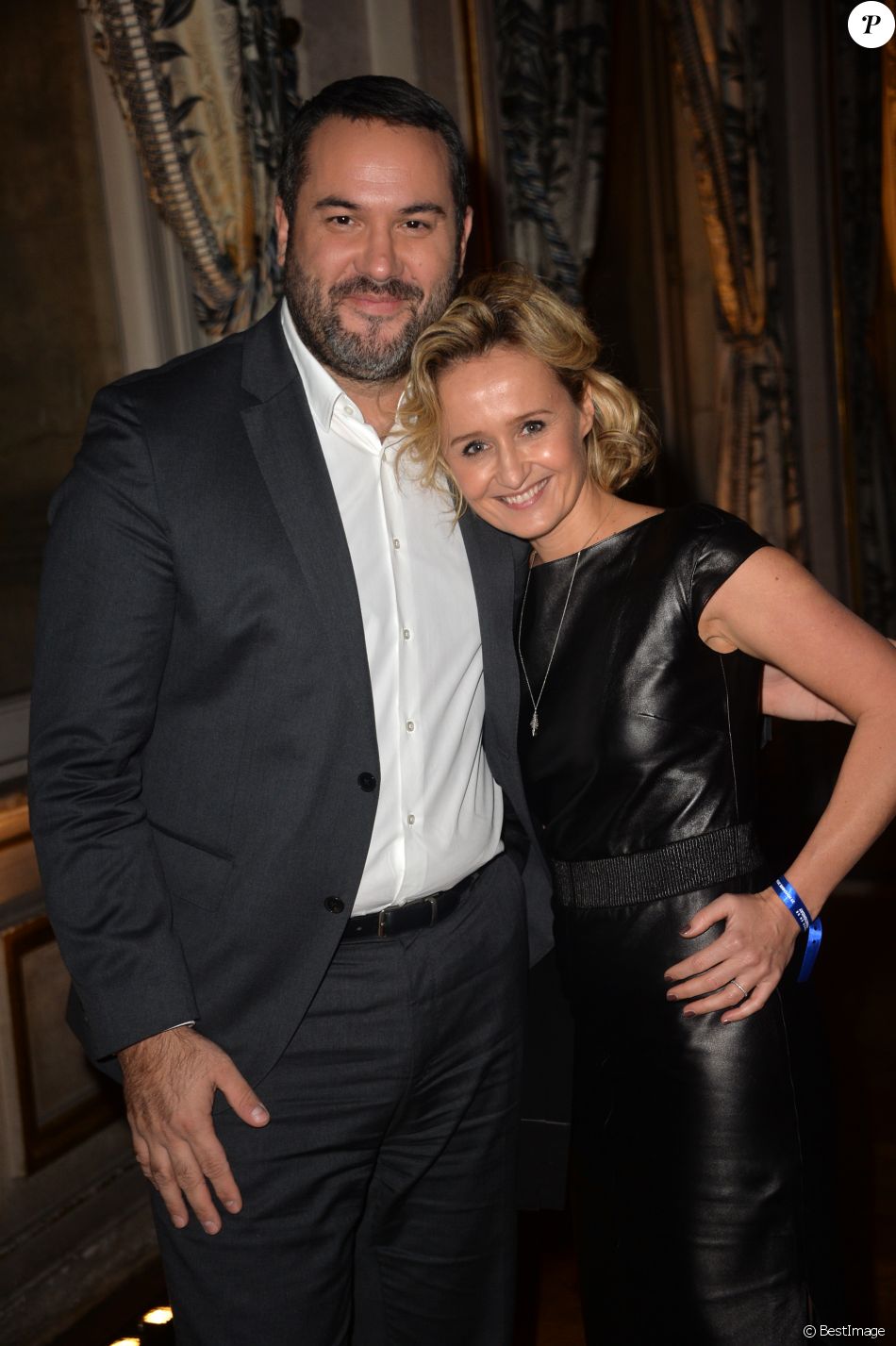 Qui Est Le Mari De Caroline Roux Exclusif - Bruce Toussaint et Caroline Roux (lauréate 2016 média