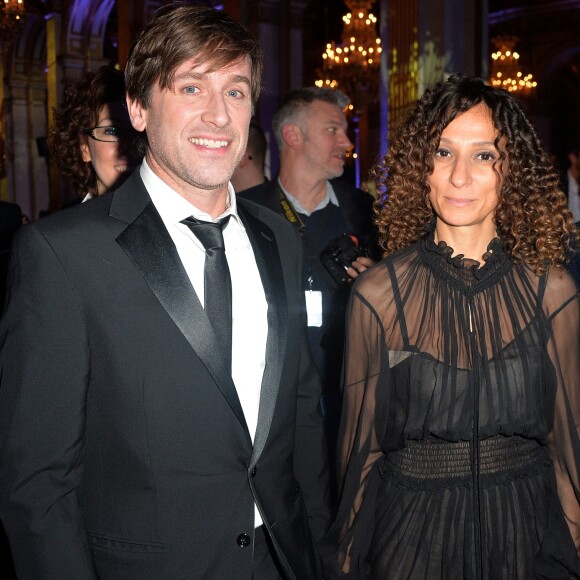 Exclusif - Thomas Dutronc et Houda Benyamina (Lauréate cinéma 2016) - 24ème édition des "Femmes en Or Innovation Day 2016" à l'Hôtel de Ville de Paris le 29 novembre 2016. © Veeren/Bestimage