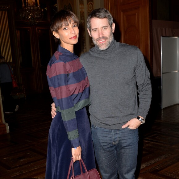 Exclusif - Sonia Rolland et son compagnon Jalil Lespert - 24ème édition des "Femmes en Or Innovation Day 2016" à l'Hôtel de Ville de Paris le 29 novembre 2016. © Veeren/Bestimage