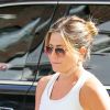 Jennifer Aniston et son mari Justin Theroux se promènent dans les rues de New York. Le 15 juin 2016