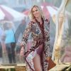 La star de télé-réalité et mannequin Kristen Taekman en pleine séance photo à Miami, le 30 novembre 2016 © CPA/Bestimage