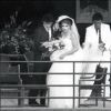 Mariage de Sean Penn et Madonna. Août 1985.
