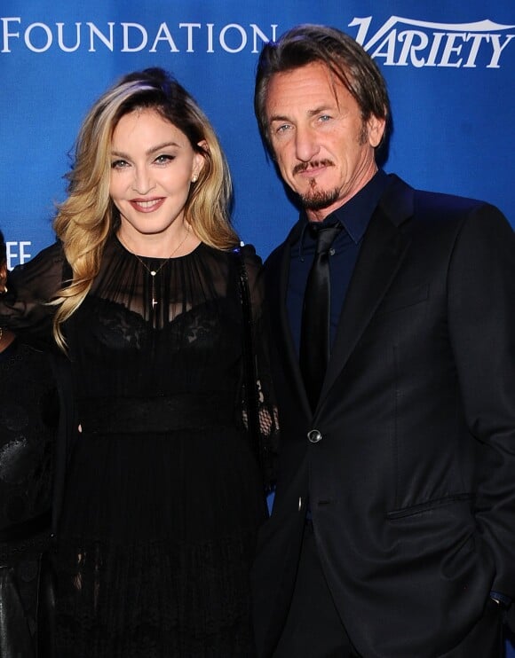 Madonna et Sean Penn à Beverly Hills, le 9 janvier 2016.