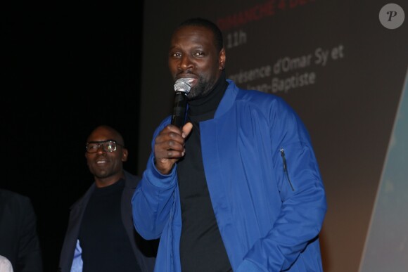 Omar Sy - Avant-première du film "Norm" au cinéma Mk2 Bibliothèque à Paris, le 4 décembre 2016. © CVS/Bestimage