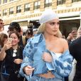 Kylie Jenner arrive au défilé Jonathan Simkhai à l'occasion de la fashion week de New York le 10 septembre 2016.