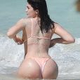 Exclusif -Anniversaire très sexy pour Kylie Jenner aux Bahamas le 12 août 2016.