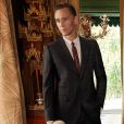 Tom Hiddleston pose pour Gucci dans leur nouvelle campagne d'affichage à New York le 27 septembre 2016.