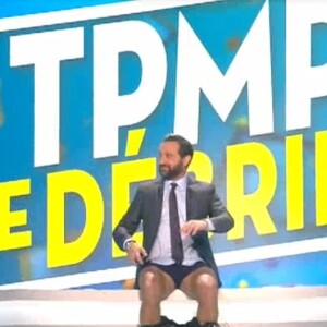 Cyril Hanouna en caleçon - "TPMP", lundi 5 décembre 2016, sur C8