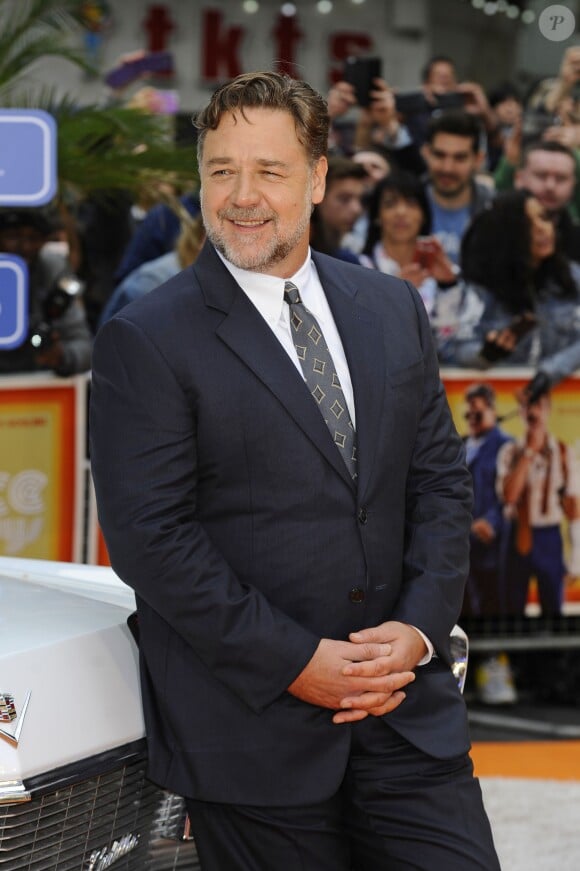 Russell Crowe à la première ‘The Nice Guys' aux cinémas Odeon à Leicester Square à Londres, le 19 mai 2016