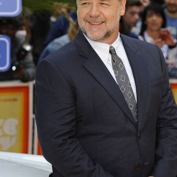 Russell Crowe à la première ‘The Nice Guys' aux cinémas Odeon à Leicester Square à Londres, le 19 mai 2016