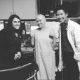 Shannen Doherty et les deux médecins en chargent de sa radiothérapie. Instagram, le 7 décembre 2016.