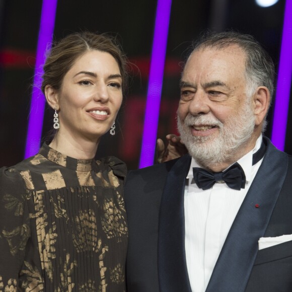 Sofia Coppola et son père Francis Ford Coppola - Cérémonie d'ouverture du 15ème festival international du film de Marrakech au Maroc le 4 décembre 2015.