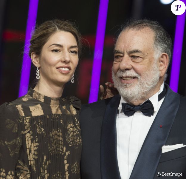 Sofia Coppola et son père Francis Ford Coppola - Cérémonie d'ouverture du 15ème festival international du film de Marrakech au Maroc le 4 décembre 2015.