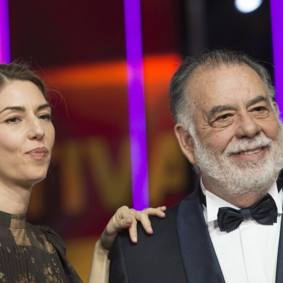 Sofia Coppola et son père Francis Ford Coppola - Cérémonie d'ouverture du 15ème festival international du film de Marrakech au Maroc le 4 décembre 2015.