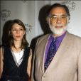Francis Ford Coppola et sa fille Sofia à New York en 2003.