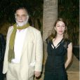 Francis Ford et sa fille Sofia Coppola à Hollywood en mai 2002.