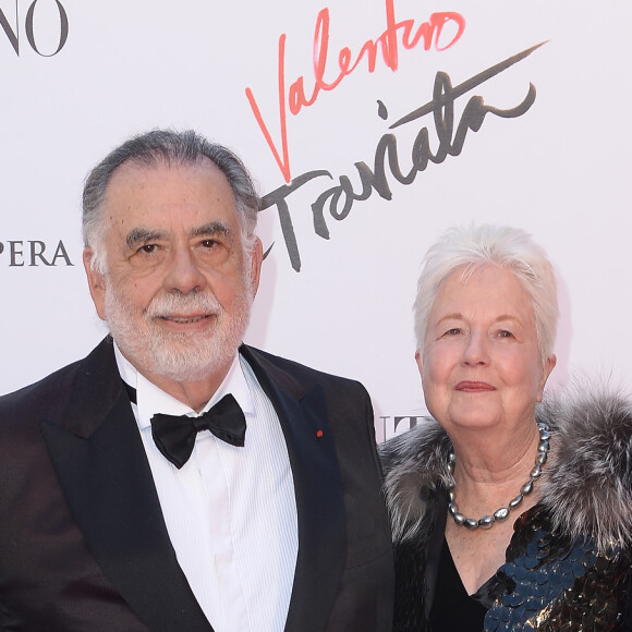 Francis Ford Coppola et sa femme Eleanor - People au spectacle "La Traviata" à l'opéra de Rome. Le 22 mai 2016