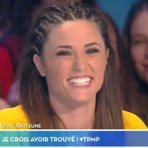 Capucine Anav dans "TPMP", jeudi 8 décembre 2016, sur C8