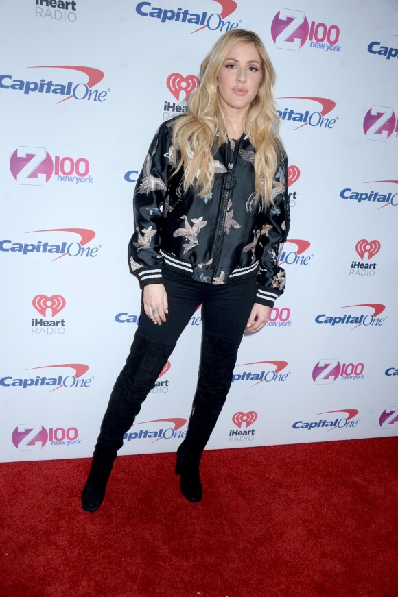 Ellie Goulding à la soirée Z100's Jingle Ball au Madison Square Garden de New York, le 9 décembre 2016