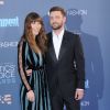 Jessica Biel et son mari Justin Timberlake à la cérémonie des Critics' Choice Awards au Barker Hangar à Santa Monica, le 11 novembre 2016