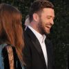 Jessica Biel et son mari Justin Timberlake à la cérémonie des Critics' Choice Awards au Barker Hangar à Santa Monica, le 11 novembre 2016