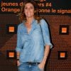 Caroline Ithurbide - Photocall de la 4ème édition de l'exposition des projets réalisés par les participants du concours "Orange Jeunes Designers" au Carreau du Temple à Paris, le 4 juin 2015.