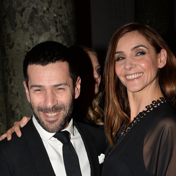 Alexis Mabille et Clotilde Courau - 6ème édition du dîner de charité "Link" en soutien à l'association AIDES au Pavillon Cambon à Paris, le 12 décembre 2016.
