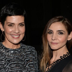 Cristina Cordula et Clotilde Courau - 6ème édition du dîner de charité "Link" en soutien à l'association AIDES au Pavillon Cambon à Paris, le 12 décembre 2016.