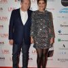 Cristina Cordula et son compagnon Frédéric Cassin - 6ème édition du dîner de charité "Link" en soutien à l'association AIDES au Pavillon Cambon à Paris, le 12 décembre 2016.