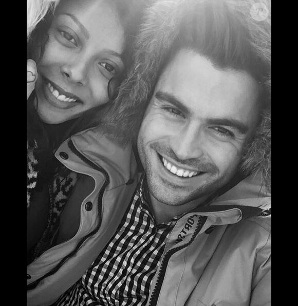 Ricardo et Nehuda des "Anges 8" couple souriant sur Instagram, novembre 2016