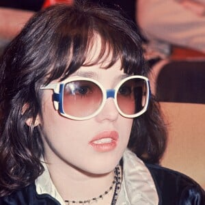 Isabelle Adjani à Paris en 1975.