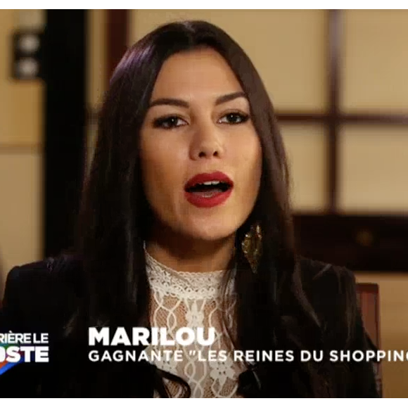 Une ex-candidate des "Reine du shopping" balance sur l'émission dans "Derrière le poste" sur C8, le13 décembre 2016.
