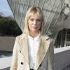Michelle Williams au défilé de mode "Louis Vuitton", collection prêt-à-porter printemps-été 2016, à la Fondation Louis Vuitton à Paris. Le 7 Octobre 2015