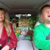 Mariah Carey dans le Carpool Karoké de James Corden, chante All i want for Christmas is you. Décembre 2016